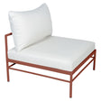 Fermob Rivage Chauffeuse Ocre rouge 20 Perle D4 