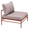 Fermob Rivage Chauffeuse Ocre rouge 20 Teint Masse Papyrus M0602 