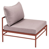 Fermob Rivage Chauffeuse Ocre rouge 20 Teint Masse Papyrus M0602 