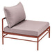 Fermob Rivage Chauffeuse Ocre rouge 20 Teint Masse Papyrus M0602 