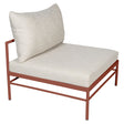 Fermob Rivage Chauffeuse Ocre rouge 20 Teint Masse Texture Osier M0605 