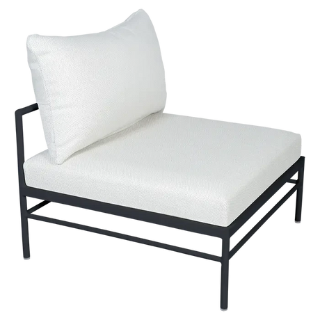 Fermob Rivage Chauffeuse Réglisse 42 Perle D4 