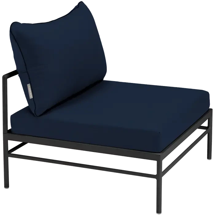 Fermob Rivage Chauffeuse Réglisse 42 Teint Masse Bleu Nuit M0754 