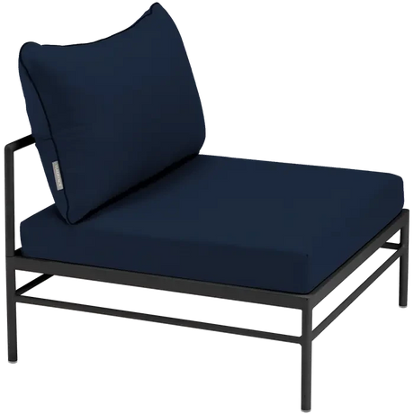 Fermob Rivage Chauffeuse Réglisse 42 Teint Masse Bleu Nuit M0754 