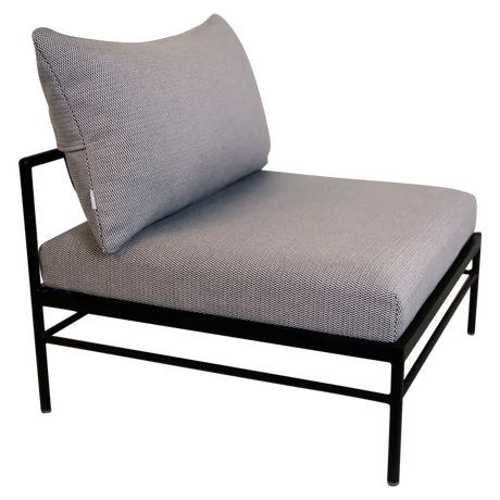 Fermob Rivage Chauffeuse Réglisse 42 Teint Masse Texture Stracciatella M01284 