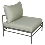Fermob Rivage Chauffeuse Romarin 48 Teint Masse Mix Vert Prairie M01354 