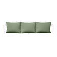Fermob Rivage Dossier pour bain de soleil Blanc coton 01 Natté Sunbrella Cactus 82 