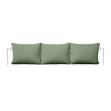 Fermob Rivage Dossier pour bain de soleil Blanc coton 01 Natté Sunbrella Cactus 82 