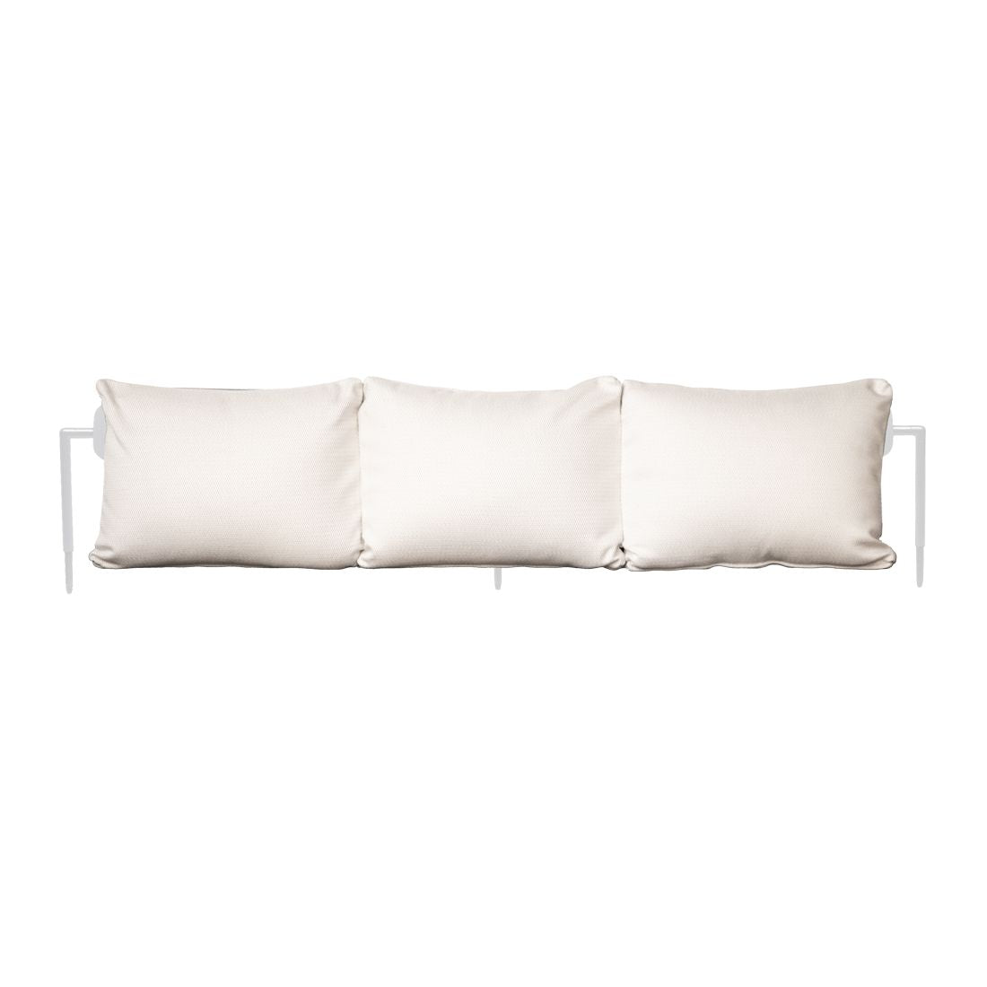 Fermob Rivage Dossier pour bain de soleil Blanc coton 01 Perle D4 