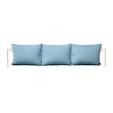 Fermob Rivage Dossier pour bain de soleil Blanc coton 01 Teint Masse Bleu Adriatic M03941 