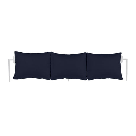 Fermob Rivage Dossier pour bain de soleil Blanc coton 01 Teint Masse Bleu Nuit M0754 