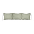 Fermob Rivage Dossier pour bain de soleil Blanc coton 01 Teint Masse Mix Vert Prairie M01354 