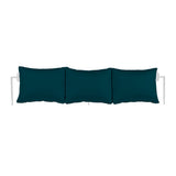 Fermob Rivage Dossier pour bain de soleil Blanc coton 01 Teint Masse Vert Paon cru M01353 