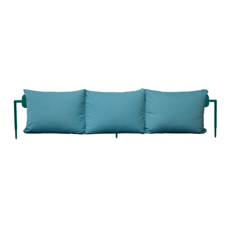 Fermob Rivage Dossier pour bain de soleil Bleu acapulco 21 Teint Masse Bleu Adriatic M03941 