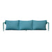 Fermob Rivage Dossier pour bain de soleil Bleu acapulco 21 Teint Masse Bleu Adriatic M03941 