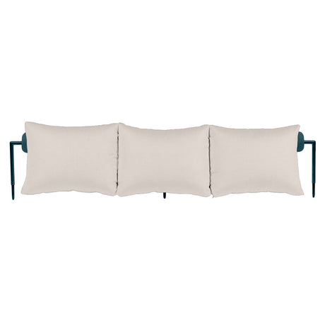 Fermob Rivage Dossier pour bain de soleil Bleu acapulco 21 Teint Masse Papyrus M0602 