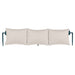 Fermob Rivage Dossier pour bain de soleil Bleu acapulco 21 Teint Masse Papyrus M0602 