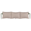 Fermob Rivage Dossier pour bain de soleil Cactus 82 Natté Sunbrella Ficelle M0610 