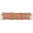 Fermob Rivage Dossier pour bain de soleil Cactus 82 Natté Sunbrella Pêche M0138 