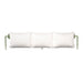 Fermob Rivage Dossier pour bain de soleil Cactus 82 Perle D4 