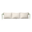 Fermob Rivage Dossier pour bain de soleil Cactus 82 Teint Masse Texture Osier M0605 