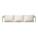 Fermob Rivage Dossier pour bain de soleil Cactus 82 Teint Masse Texture Osier M0605 