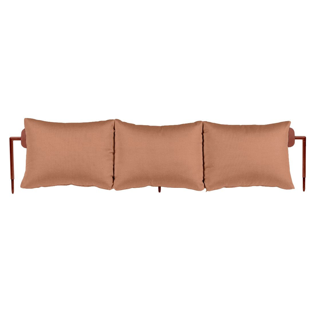 Fermob Rivage Dossier pour bain de soleil Ocre rouge 20 Natté Sunbrella Pêche M0138 