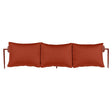 Fermob Rivage Dossier pour bain de soleil Ocre rouge 20 Teint Masse Tomette M0772 