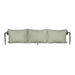 Fermob Rivage Dossier pour bain de soleil Réglisse 42 Teint Masse Mix Vert Prairie M01354 