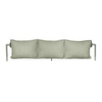 Fermob Rivage Dossier pour bain de soleil Romarin 48 Teint Masse Mix Vert Prairie M01354 