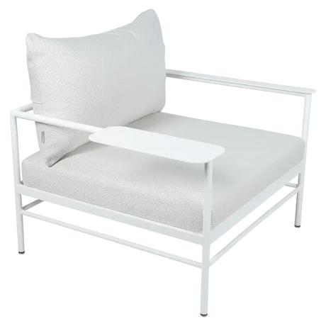 Fermob Rivage Fauteuil bas Blanc coton 01 Perle D4 