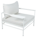 Fermob Rivage Fauteuil bas Blanc coton 01 Perle D4 