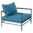Fermob Rivage Fauteuil bas Bleu acapulco 21 Teint Masse Bleu Adriatic M03941 