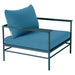 Fermob Rivage Fauteuil bas Bleu acapulco 21 Teint Masse Bleu Adriatic M03941 
