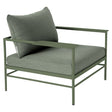 Fermob Rivage Fauteuil bas Cactus 82 Natté Sunbrella Cactus 82 