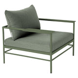 Fermob Rivage Fauteuil bas Cactus 82 Natté Sunbrella Cactus 82 