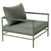 Fermob Rivage Fauteuil bas Cactus 82 Natté Sunbrella Cactus 82 
