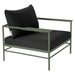 Fermob Rivage Fauteuil bas Cactus 82 Natté Sunbrella Gris Nuit M01282 