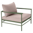 Fermob Rivage Fauteuil bas Cactus 82 Teint Masse Papyrus M0602 