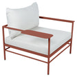 Fermob Rivage Fauteuil bas Ocre rouge 20 Perle D4 