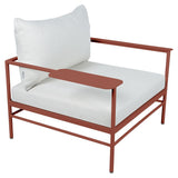 Fermob Rivage Fauteuil bas Ocre rouge 20 Perle D4 