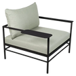 Fermob Rivage Fauteuil bas Réglisse 42 Teint Masse Mix Vert Prairie M01354 
