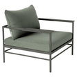 Fermob Rivage Fauteuil bas Romarin 48 Natté Sunbrella Cactus 82 