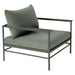 Fermob Rivage Fauteuil bas Romarin 48 Natté Sunbrella Cactus 82 