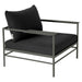 Fermob Rivage Fauteuil bas Romarin 48 Natté Sunbrella Gris Nuit M01282 