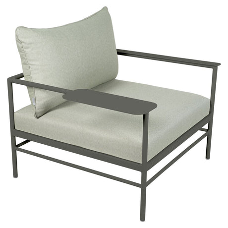 Fermob Rivage Fauteuil bas Romarin 48 Teint Masse Mix Vert Prairie M01354 