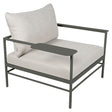 Fermob Rivage Fauteuil bas Romarin 48 Teint Masse Texture Osier M0605 