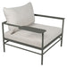 Fermob Rivage Fauteuil bas Romarin 48 Teint Masse Texture Osier M0605 