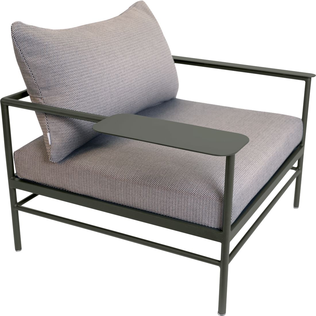 Fermob Rivage Fauteuil bas Romarin 48 Teint Masse Texture Stracciatella M01284 