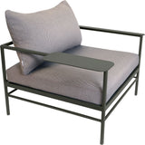 Fermob Rivage Fauteuil bas Romarin 48 Teint Masse Texture Stracciatella M01284 